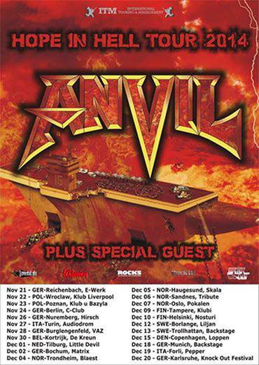 Anvil tour