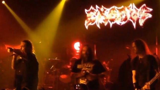 EXODUS Jam "Bonded By Blood" Live With MAX CAVALERA, Video Available