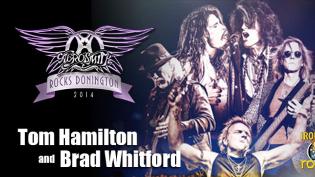 AEROSMITH’s Tom Hamilton And Brad Whitford Discuss Aerosmith Rocks Donington 2014 Film; Iron City Rocks Interview Available