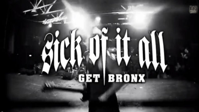 SICK OF IT ALL Premier “Get Bronx” Music Video
