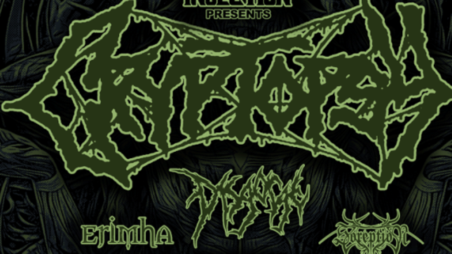 SOREPTION Announce US Tour With CRYPTOPSY, DISGORGE And More