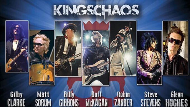 GLENN HUGHES Reunites With KINGS OF CHAOS For US Shows In May