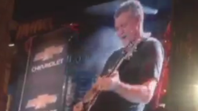 VAN HALEN - Rough Footage Of Full Jimmy Kimmel Live Performance Posted Via Ustream