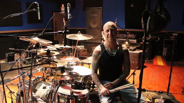 DEVIN TOWNSEND PROJECT's Ryan Van Poederooyen Posts Live Drumcam Footage Of PHYSICIST's "Namaste" From Manchester Show