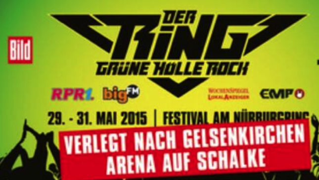 Germany's Grüne Hölle Rock Festival Featuring METALLICA, KISS, JUDAS PRIEST, FAITH NO MORE And EPICA Changes Name To Rock Im Revier; New Location Announced