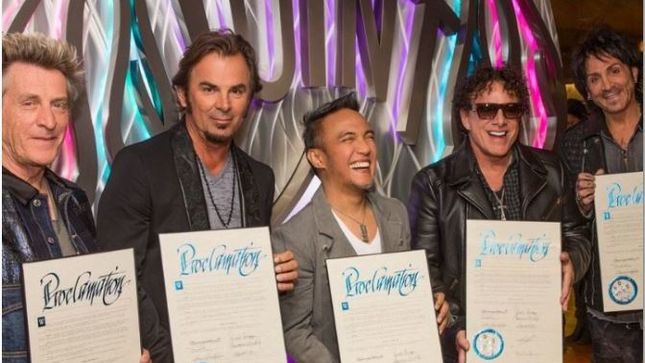 Clark County Welcomes JOURNEY With By Declaring "Journey Las Vegas Day"