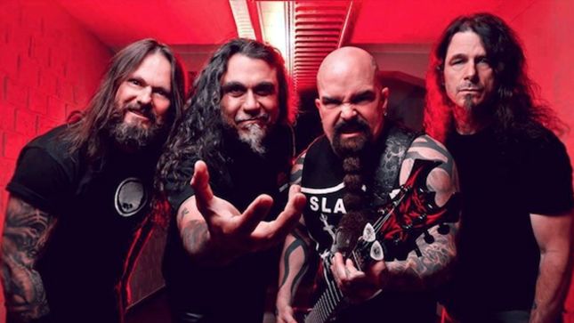 SLAYER Talk New Song "Cast The First Stone"; Video Footage From Studio Session Posted
