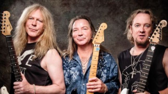 IRON MAIDEN Guitarists ADRIAN SMITH, DAVE MURRAY And JANICK GERS Featured In New Premier Guitar Interview