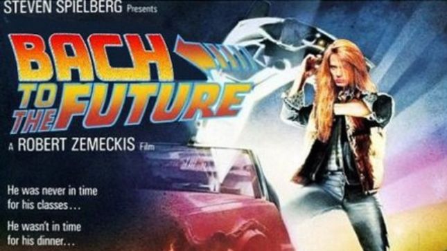SEBASTIAN BACH "Wins" Back To The Future Day With Twitter Post