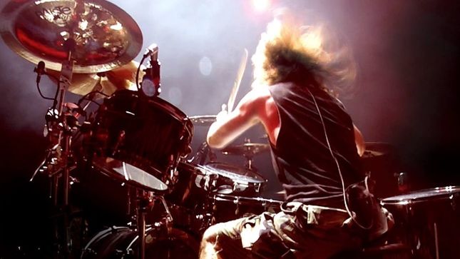 SLAYER - Paul Bostaph Drum-Cam Footage Of “Hell Awaits” From Spain