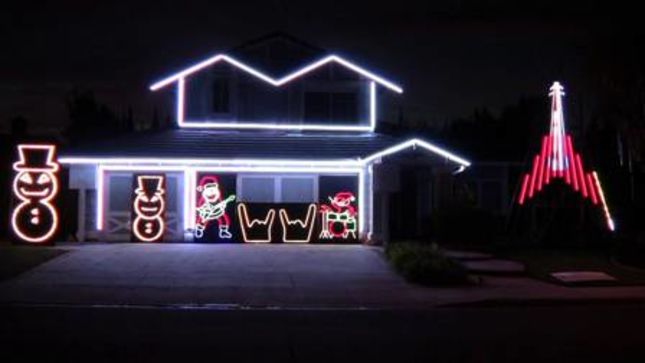 SLIPKNOT, DISTURBED Christmas Light Displays Courtesy Of SLAYER BOB Unveiled