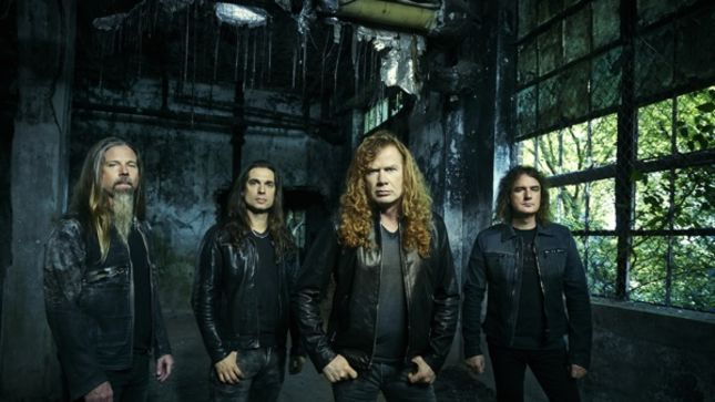 MEGADETH Frontman DAVE MUSTAINE Checks In Via Periscope; North American Tour Dates To Be Announced This Week