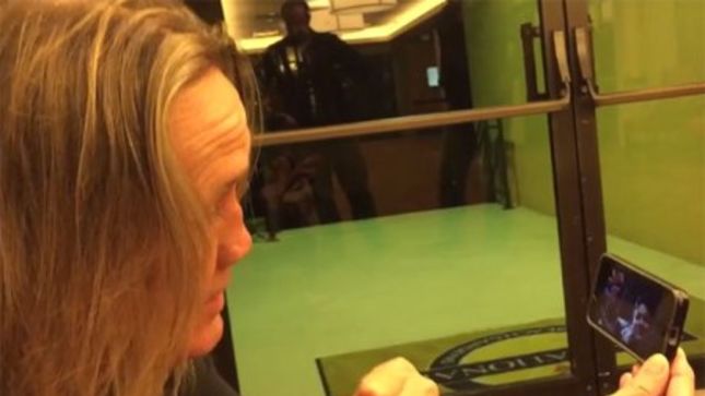 IRON MAIDEN Nicko McBrain Surprises Autistic Fan With FaceTime Call; Video Available