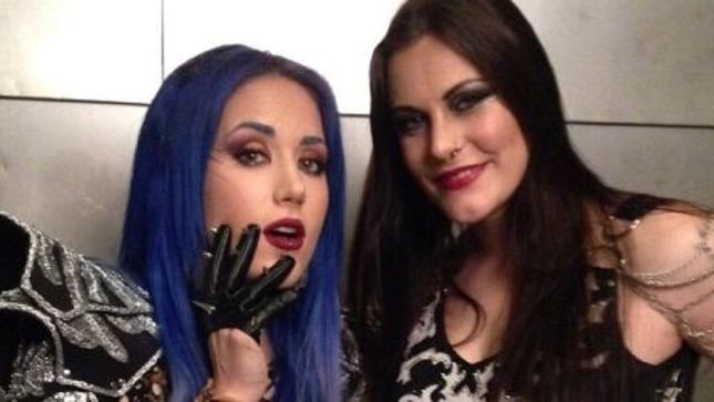 ALISSA WHITE-GLUZ Comments On FLOOR JANSEN - "Perfect Delivery Of The Entire Span Of NIGHTWISH Material, Every Night"