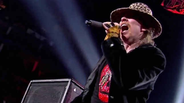 AXL ROSE On Possible GUNS N’ ROSES Reunion – “Only Thing Confirmed Is My Love For Taco Bell”