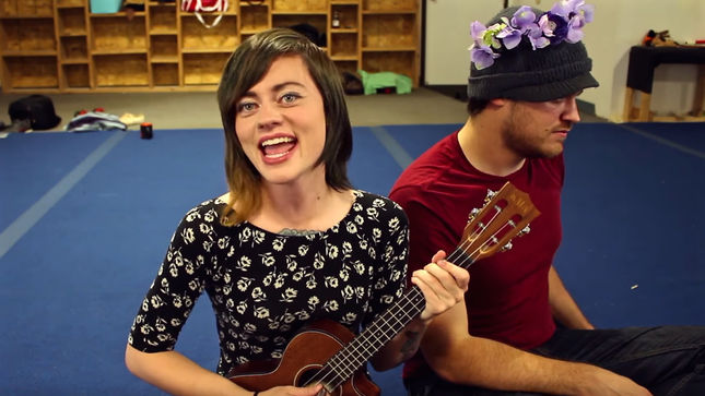 SLAYER - Ukulele Cover Of “Payback” By ROB SCALLON Featuring SARA LONGFIELD; Video