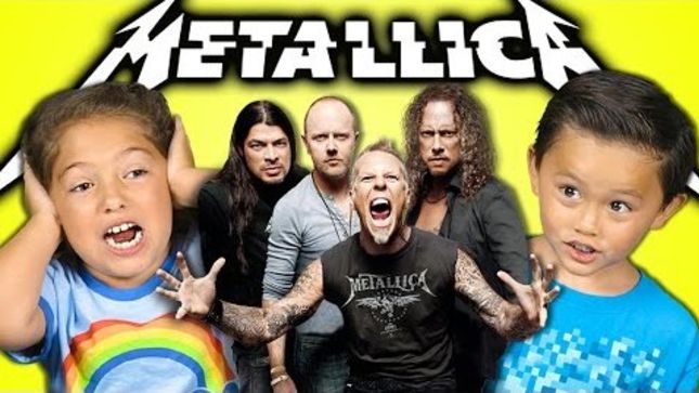 Kids React To METALLICA - "You Wouldn't Expect That Kind Of Music From Men That Age" (Video)