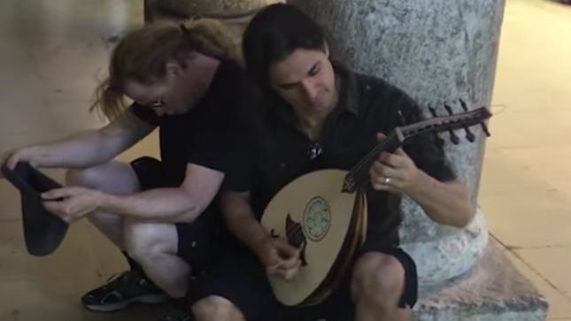 MEGADETH Making Extra Money On The Street In Turkey; Video