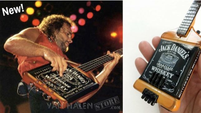 VAN HALEN - Michael Anthony Jack Daniel's Mini Bass Guitar Revamped