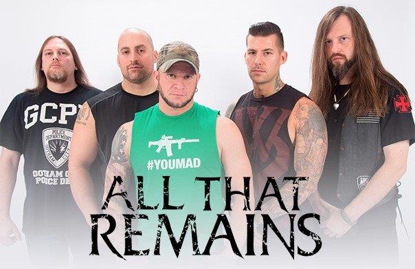 ALL THAT REMAINS Launch PledgeMusic Campaign For Eighth Album