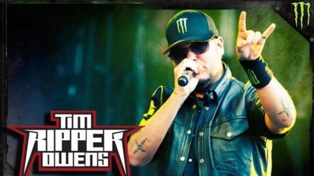 TIM "RIPPER" OWENS Performs Acoustic Cover Of DIO's "Rainbow In The Dark" In Mexico, Fan-Filmed Video